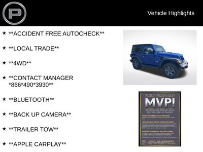 2019 Jeep Wrangler Sport S