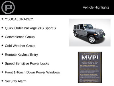 2020 Jeep Wrangler Unlimited Sport S