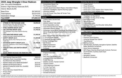 2023 Jeep Wrangler Rubicon