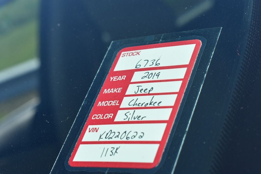 2019 Jeep Cherokee Latitude