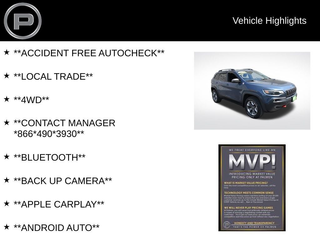 2019 Jeep Cherokee Trailhawk