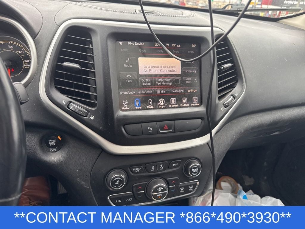 2016 Jeep Cherokee Overland