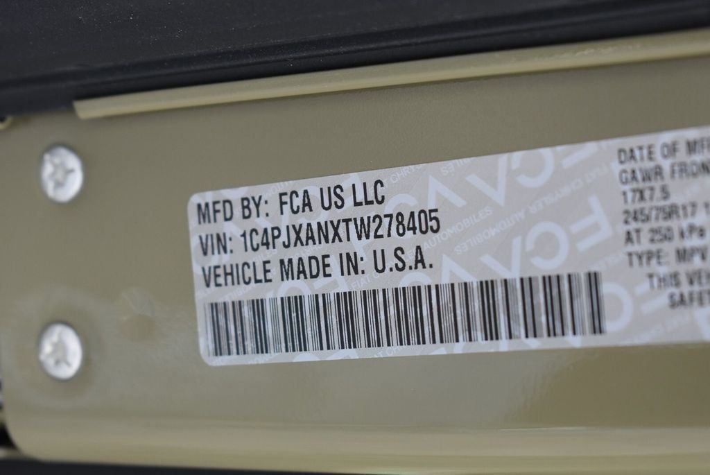 2026 Jeep Wrangler Sport