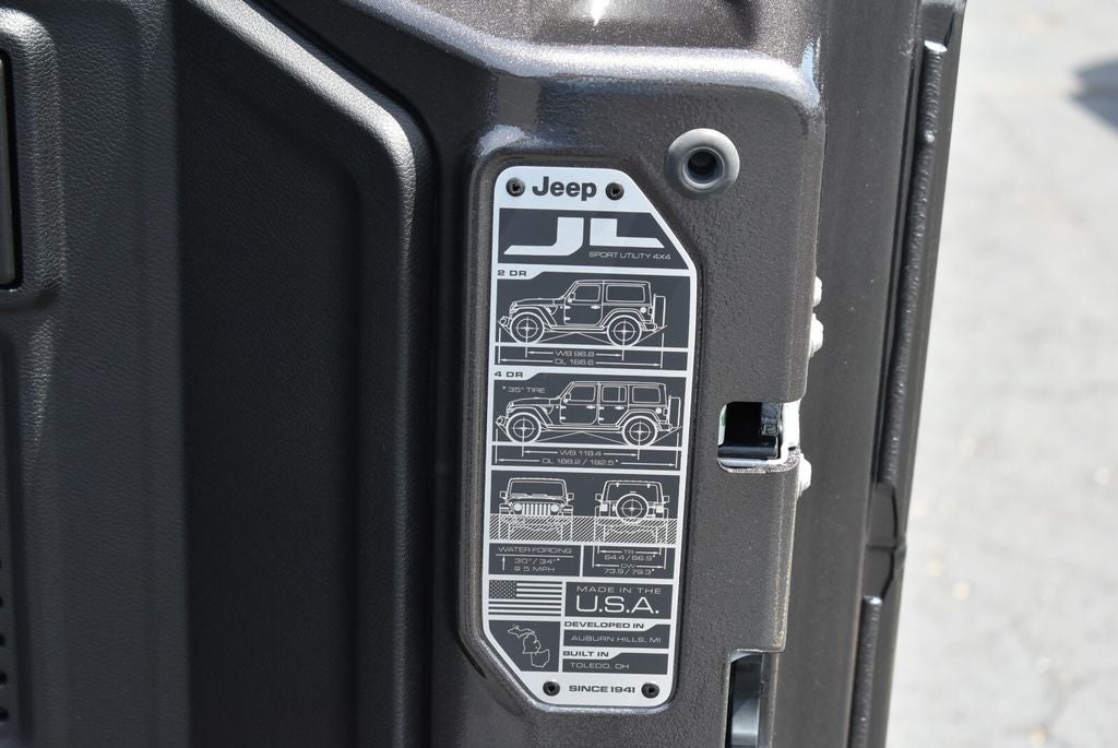 2026 Jeep Wrangler Sport S