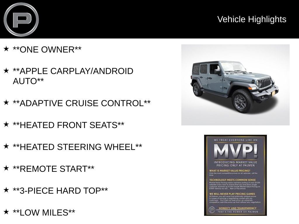 2025 Jeep Wrangler Sport S
