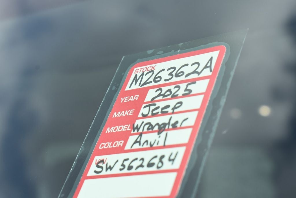2025 Jeep Wrangler Sport S
