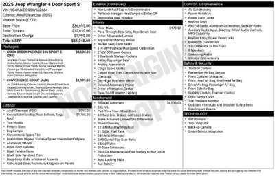2025 Jeep Wrangler Sport S