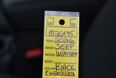 2026 Jeep Wrangler Sport