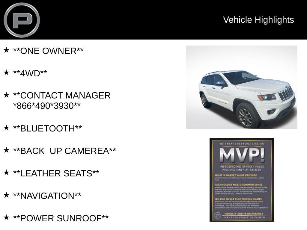 2014 Jeep Grand Cherokee Limited