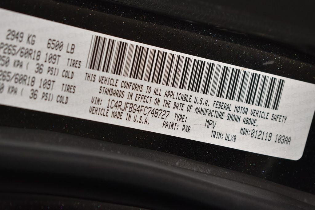 2015 Jeep Grand Cherokee Limited