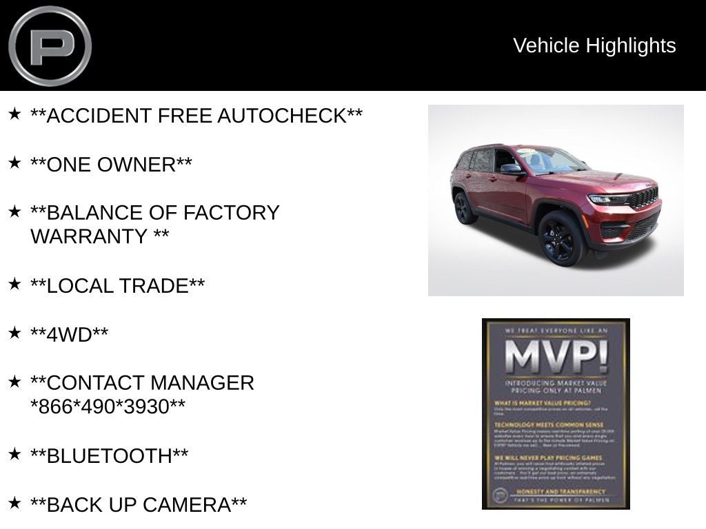 2024 Jeep Grand Cherokee Altitude X