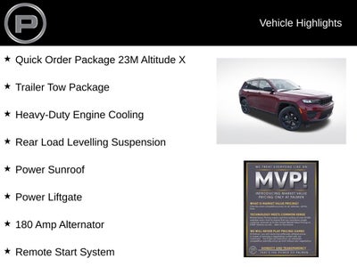 2025 Jeep Grand Cherokee Altitude X