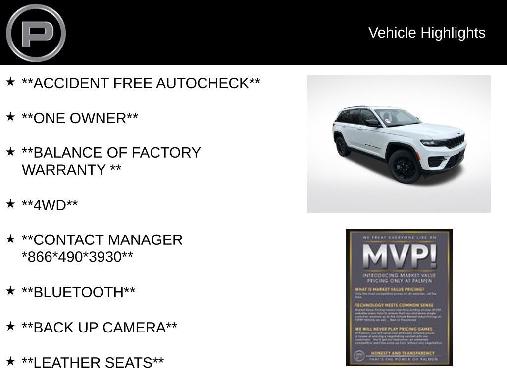 2024 Jeep Grand Cherokee Altitude X