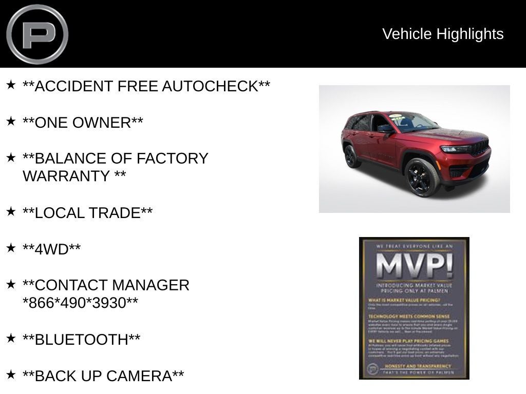 2023 Jeep Grand Cherokee Altitude X