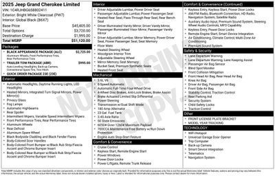 2025 Jeep Grand Cherokee Limited