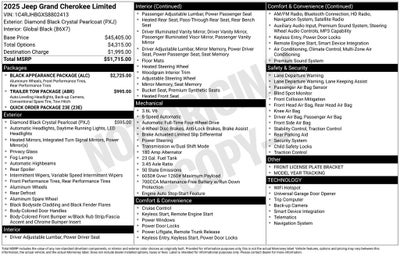 2025 Jeep Grand Cherokee Limited