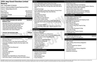 2026 Jeep Grand Cherokee Limited