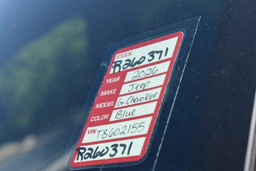 2026 Jeep Grand Cherokee Limited