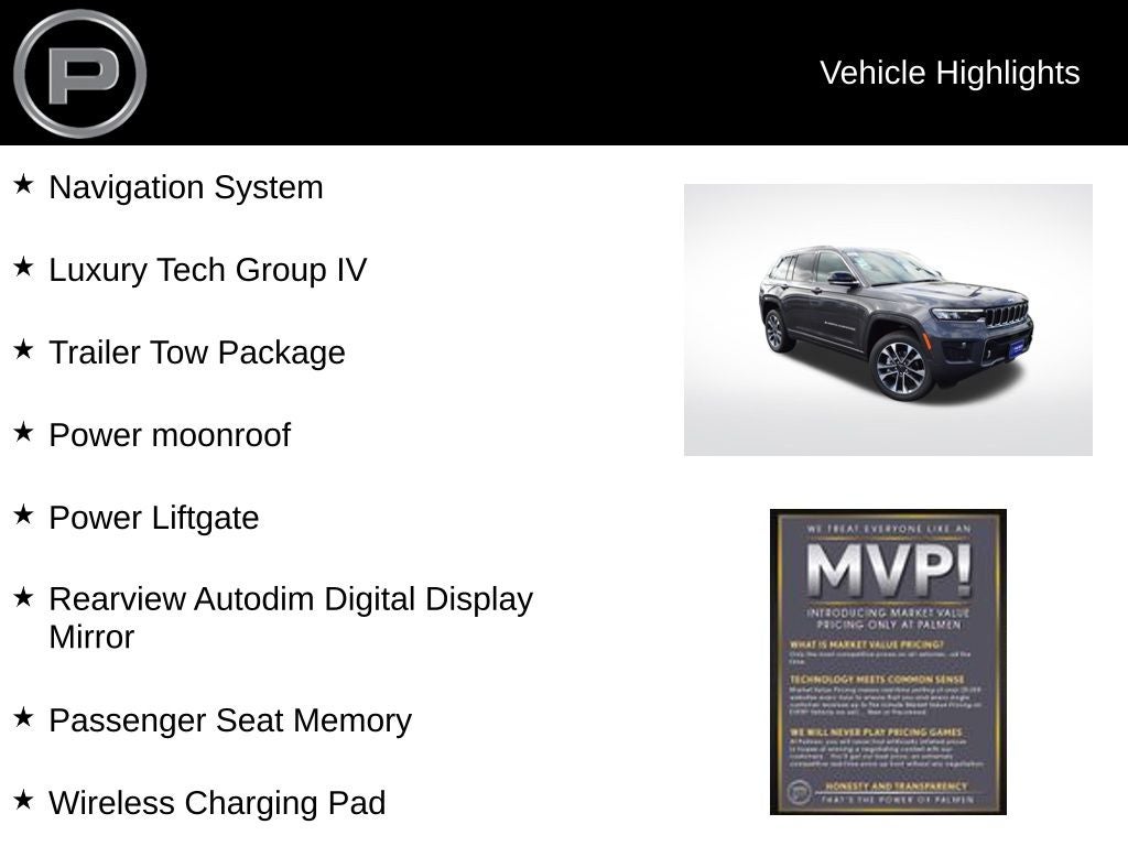 2025 Jeep Grand Cherokee Overland