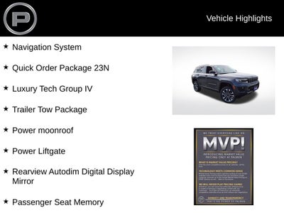 2025 Jeep Grand Cherokee Overland