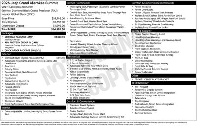 2026 Jeep Grand Cherokee Summit