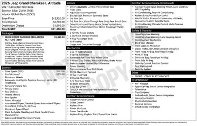 2026 Jeep Grand Cherokee L Laredo