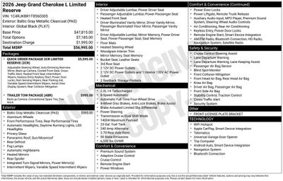 2026 Jeep Grand Cherokee L Limited