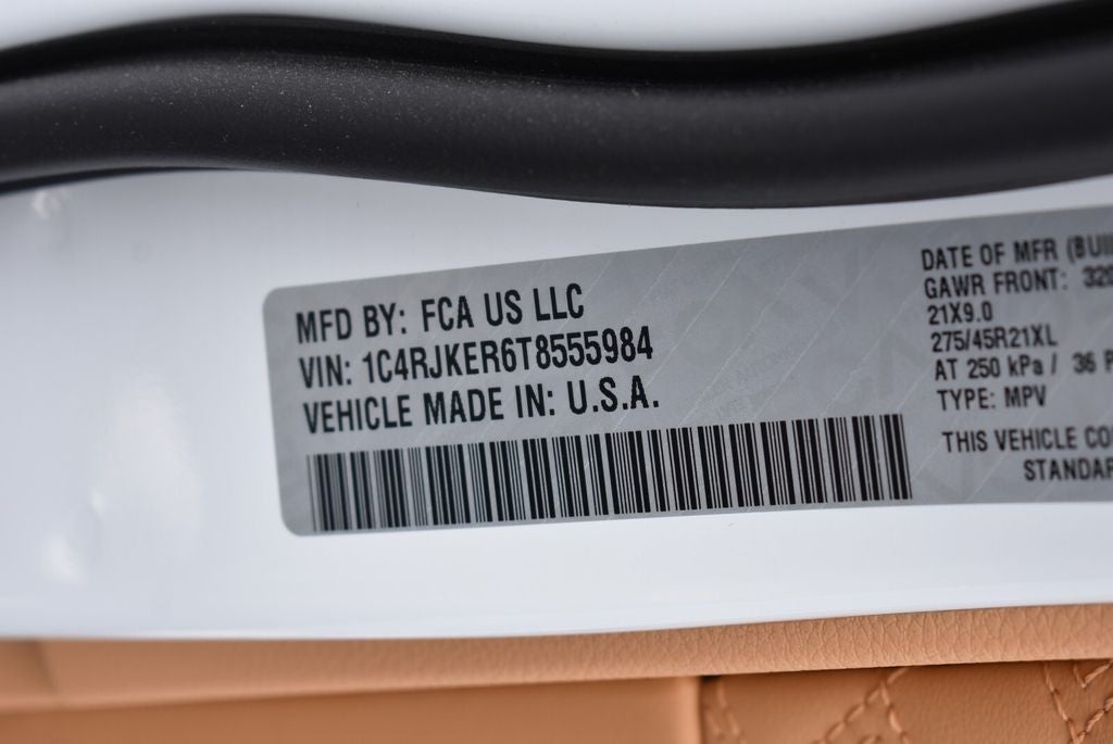 2026 Jeep Grand Cherokee L Summit