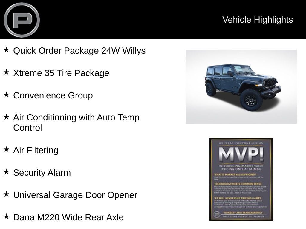 2026 Jeep Wrangler Willys