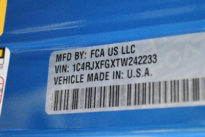 2026 Jeep Wrangler Rubicon X