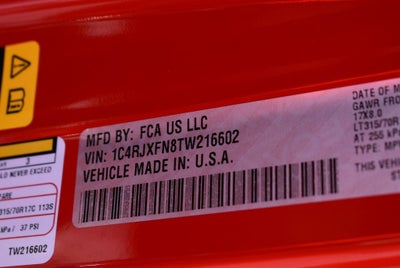 2026 Jeep Wrangler Rubicon X