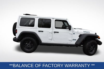 2025 Jeep Wrangler Willys 4xe