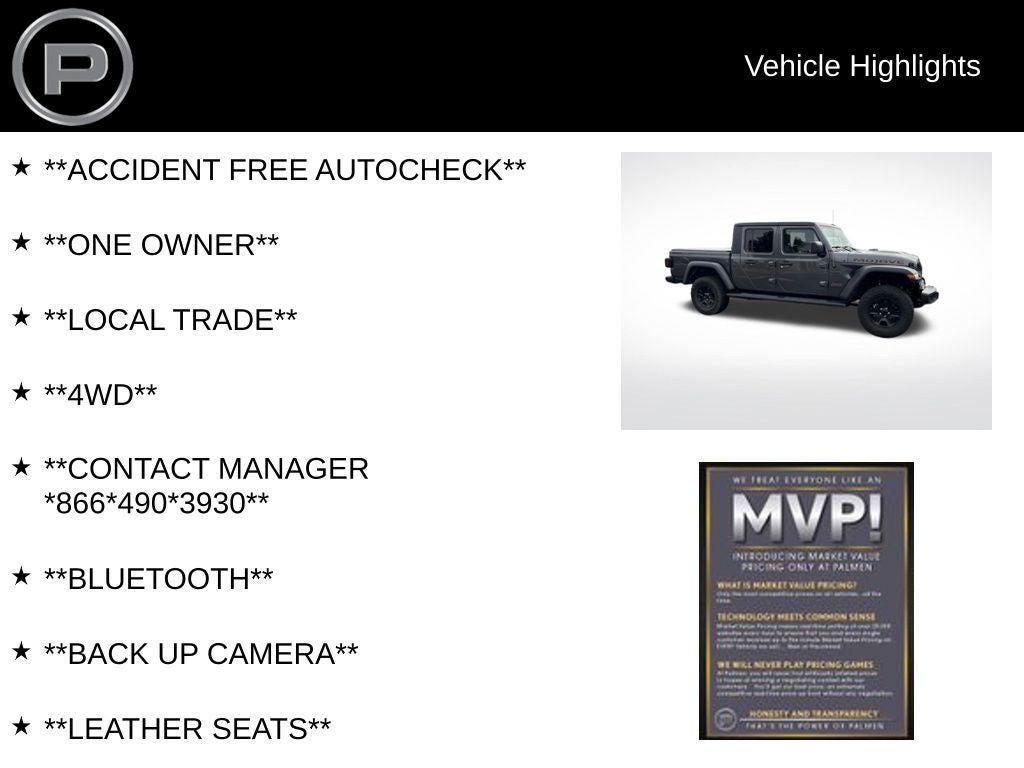 2021 Jeep Gladiator Mojave