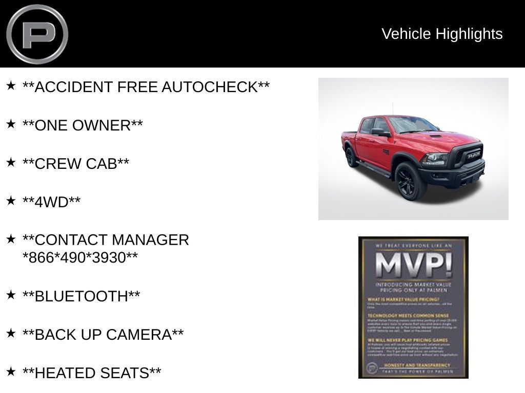 2022 RAM 1500 Classic Warlock