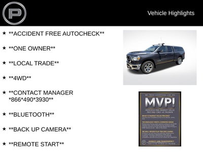 2020 RAM 1500 Big Horn/Lone Star