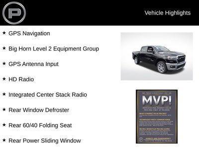 2026 RAM 1500 Big Horn/Lone Star