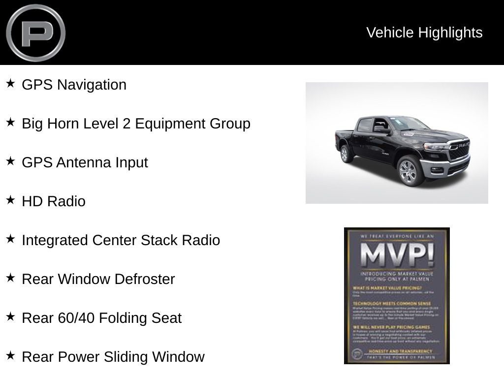 2026 RAM 1500 Big Horn/Lone Star