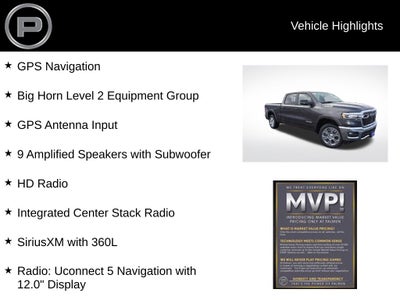 2026 RAM 1500 Big Horn/Lone Star