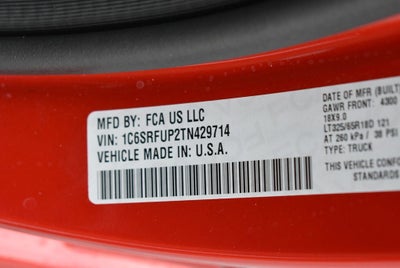 2026 RAM 1500 RHO