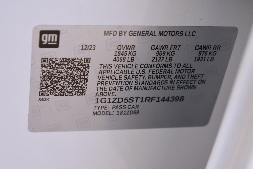 2024 Chevrolet Malibu LT 1LT