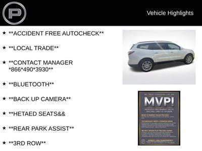 2015 Chevrolet Traverse LT 1LT