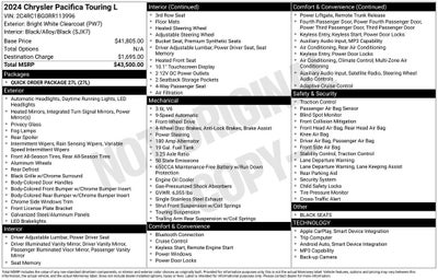 2024 Chrysler Pacifica Touring L