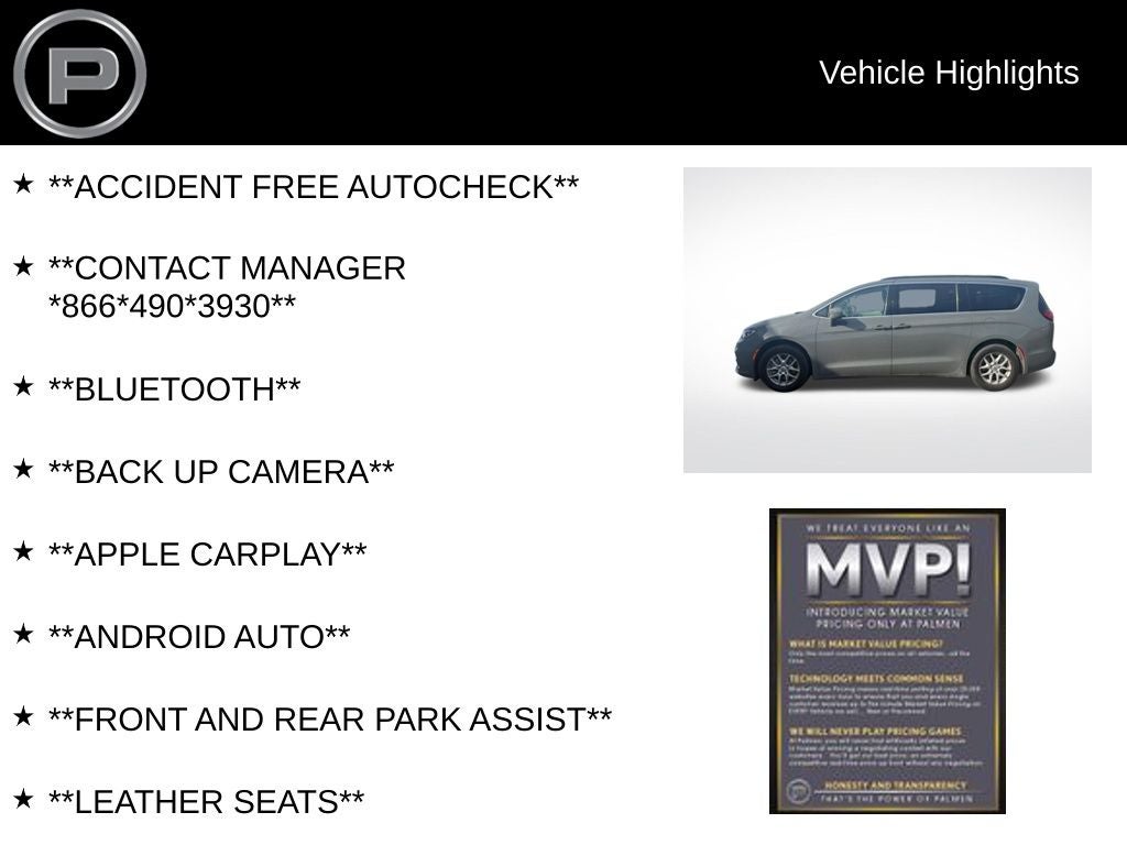 2022 Chrysler Pacifica Touring L