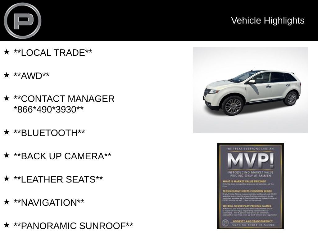 2013 Lincoln MKX Base