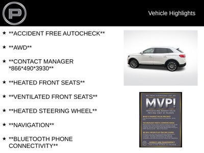 2017 Lincoln MKX Reserve
