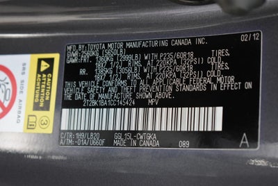 2012 Lexus RX 350