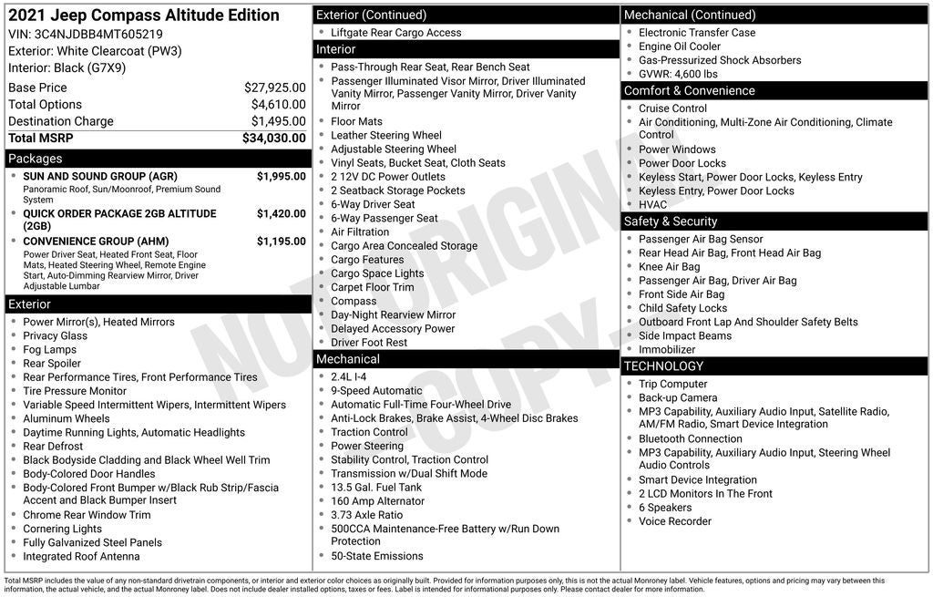 2021 Jeep Compass Latitude