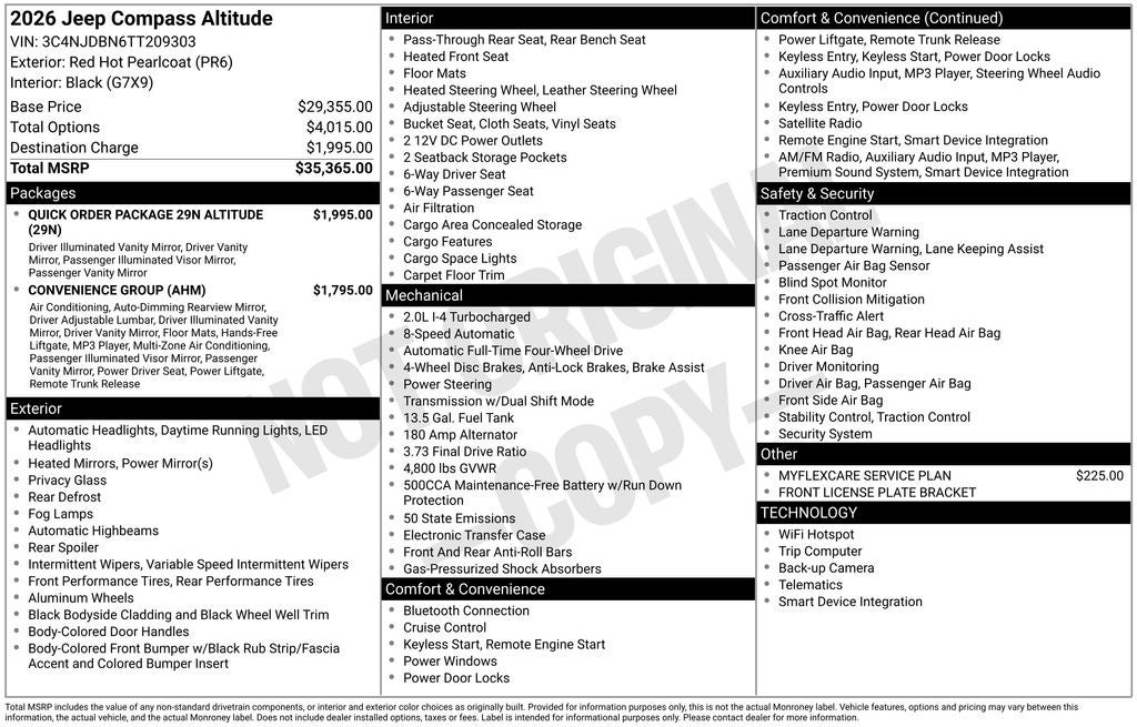 2026 Jeep Compass Latitude