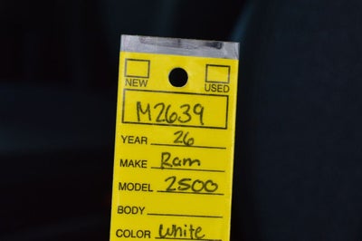 2026 RAM ProMaster 2500 High Roof