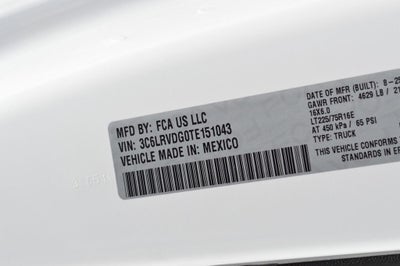 2026 RAM ProMaster 2500 High Roof